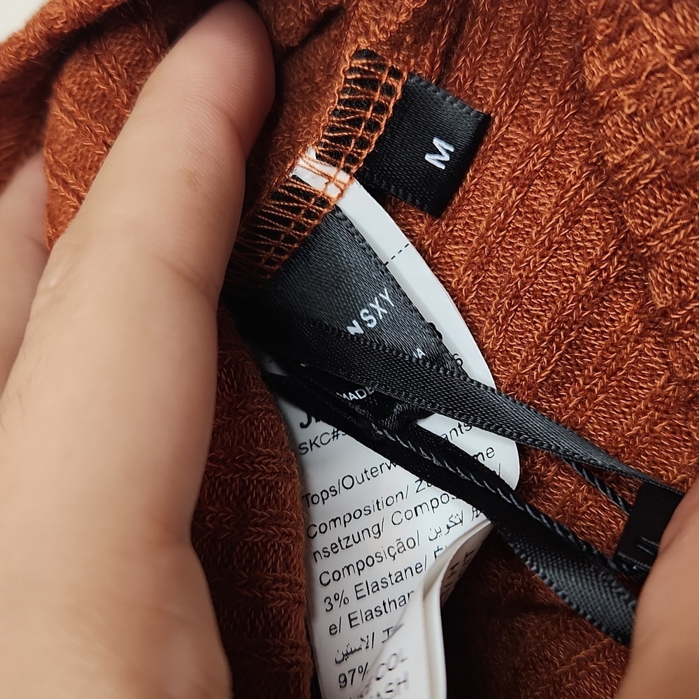 NWT! SHEIN‎ Rust Mini Skirt Set - Picture 5 of 10